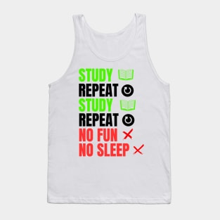 Study and repeat Tank Top